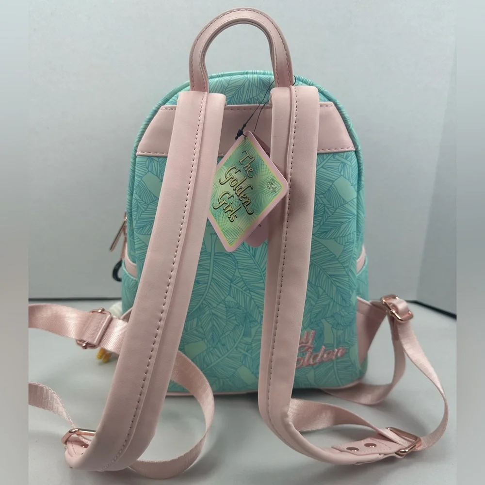 Loungefly Golden Girls Loungefly Chibi Floral Mini Backpack & Wallet Set - HTF